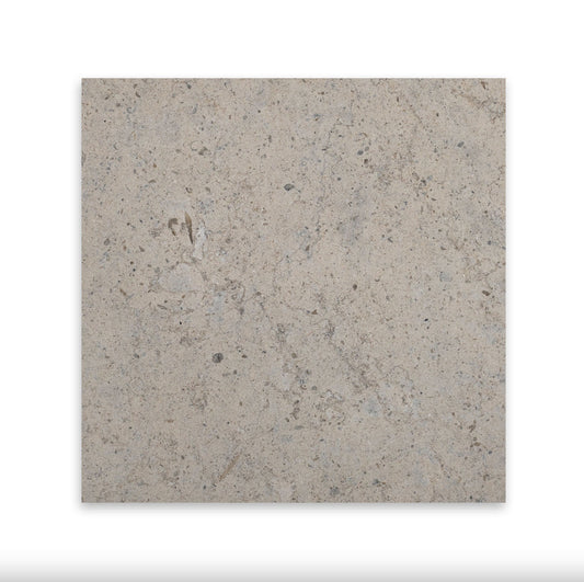 18 x 18 x 1/2 Gascogne Blue Limestone Honed Tile - Hey Tiles