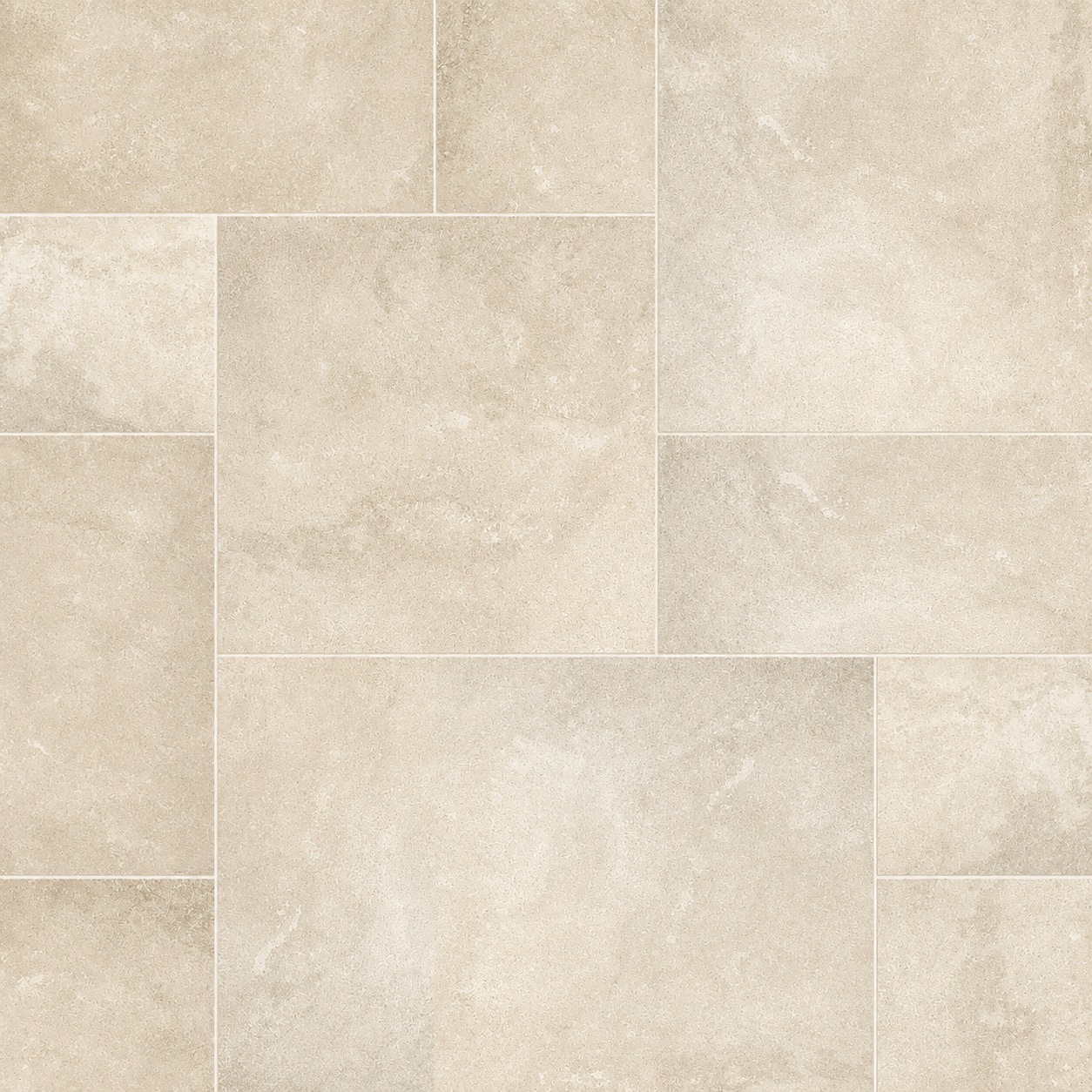 Tierra Ivory™ Arterra® Series: 2cm Modular Porcelain Paver Pattern Set