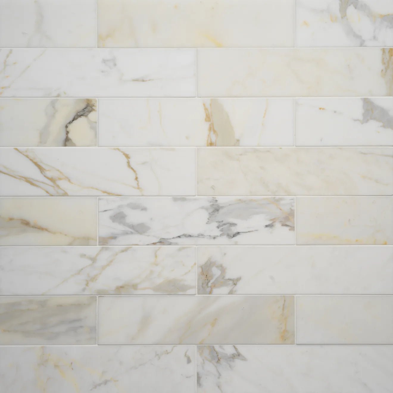 3x12 Calacatta Gold Subway Tile - Hey Tiles