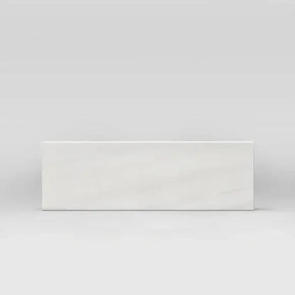3x12 Oriental White Marble Tile - Hey Tiles