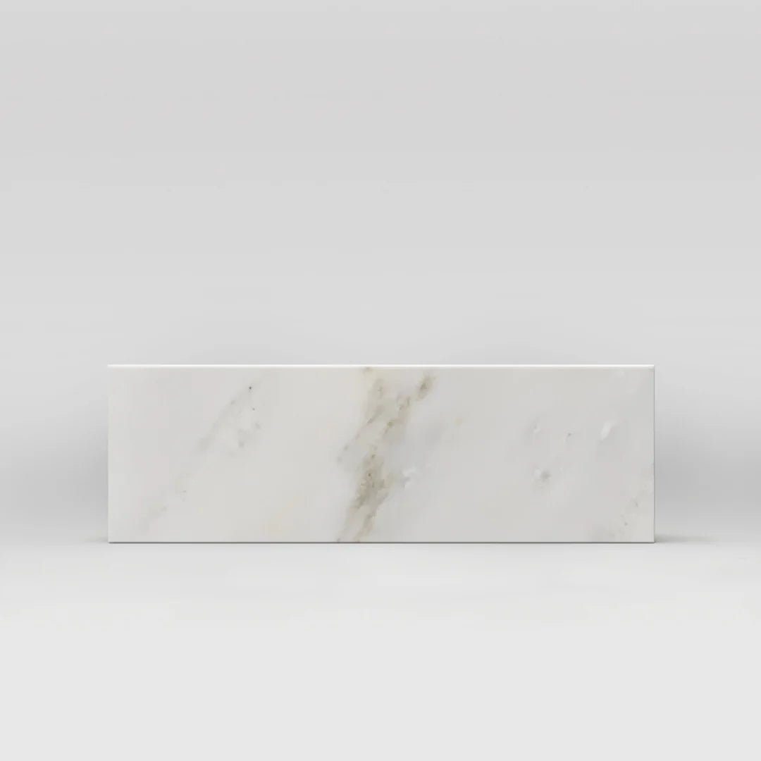 3x12 Oriental White Marble Tile - Hey Tiles