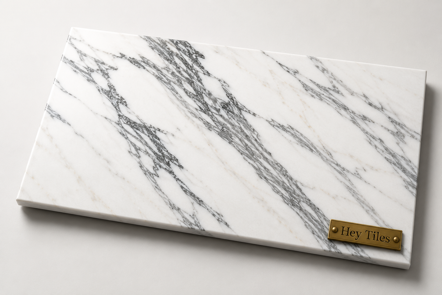 12x24 x 3/8  Arabescato Deluxe Italian Marble Tile