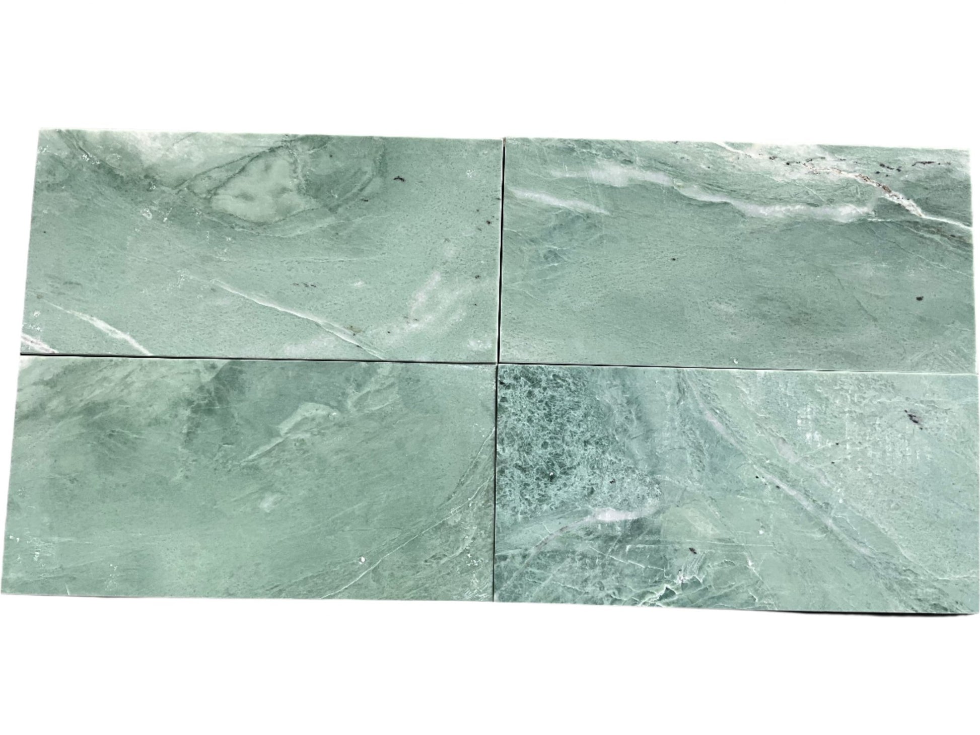 6" X 12" Ming Green Marble Tile - Hey Tiles