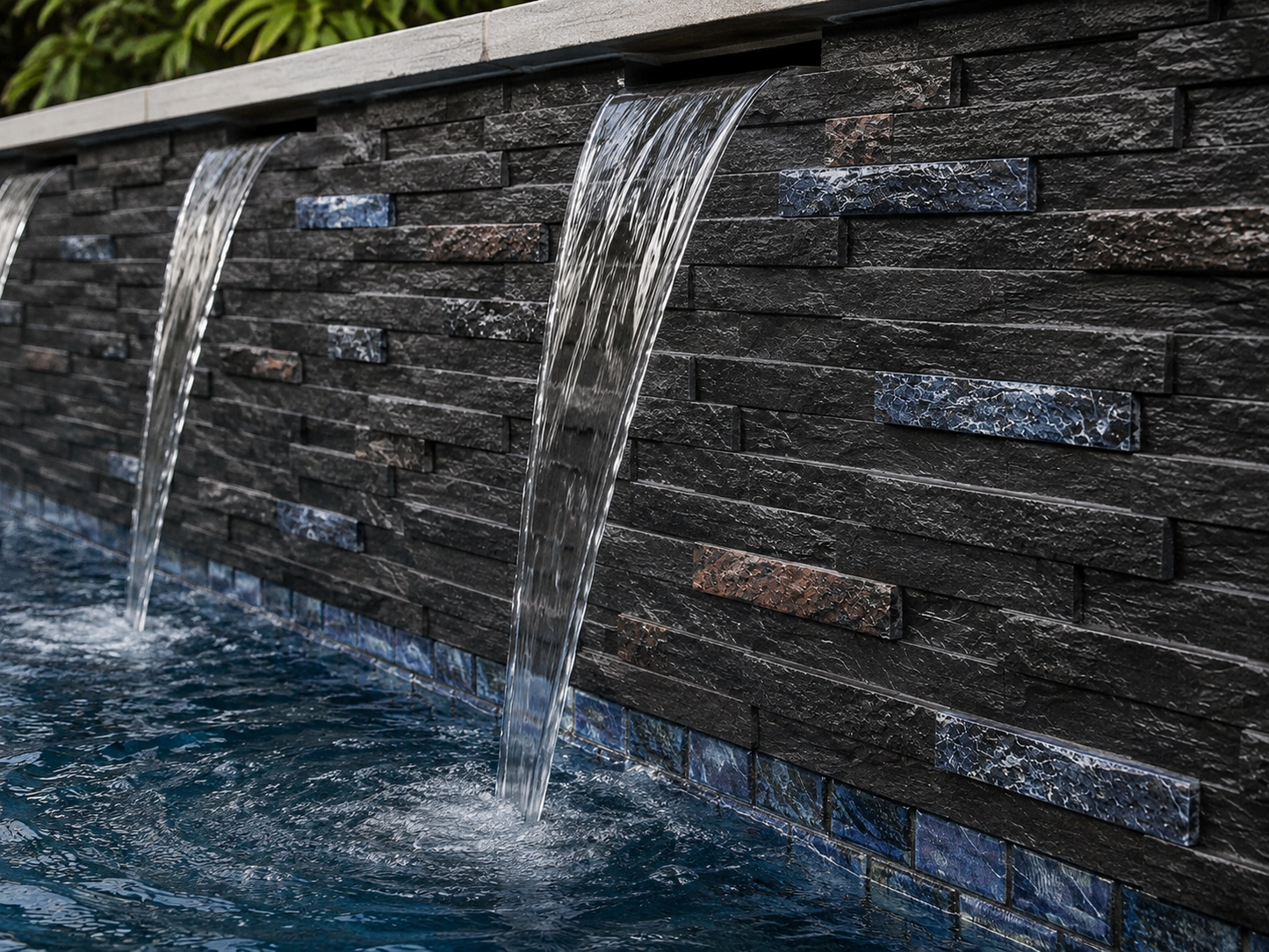 Fujiwa Quarzo Series: 6-1/4" x 16" Sodalite Porcelain Stacked Ledger Tile