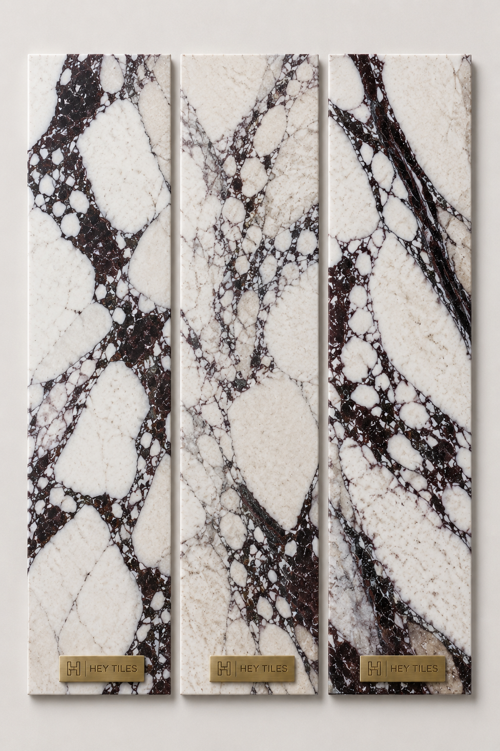 4x12 Calaacatta Violet Purple Marble Tile