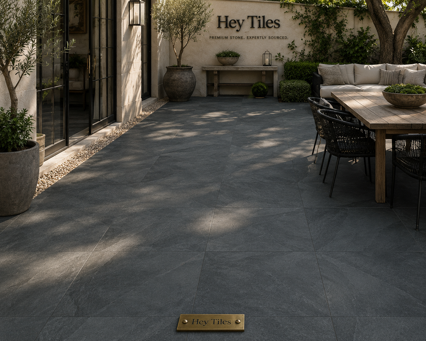 24x24 Legions Midnight Montage Arterra Paver