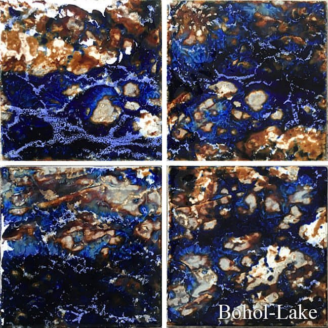 6x6 Bohol Lake Glossy Pool Tile - Hey Tiles