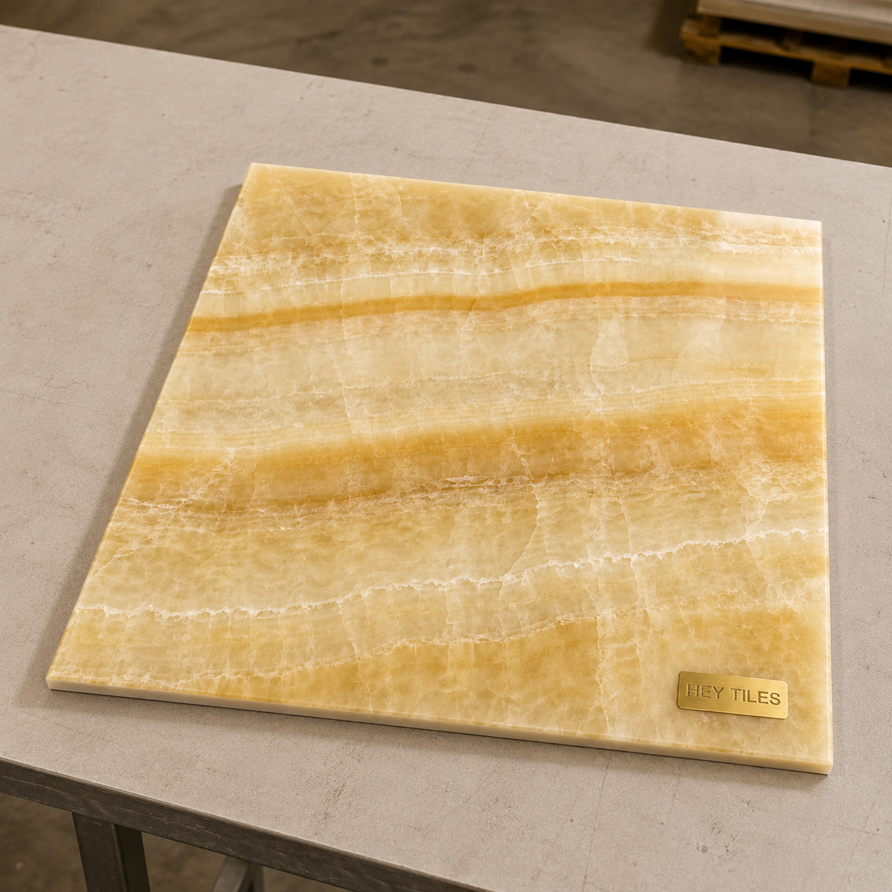 Honey Onyx Tile 18x18 1/2 Polished