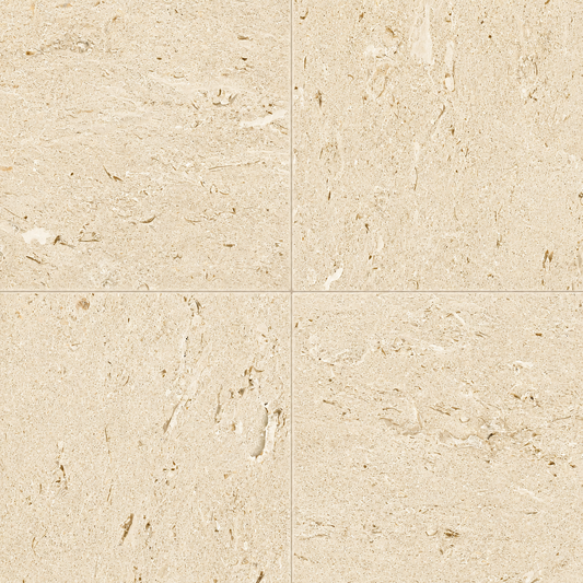 Mayra White 24" x 24" x 3cm Tumbled Limestone Paver