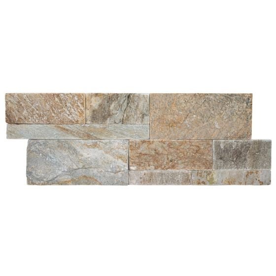 9x24 Golden Honey XL Stacked Stone - Hey Tiles