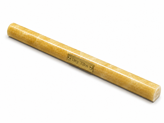 Honey Onyx Molding Pencil Liner 1/2x12 Polished