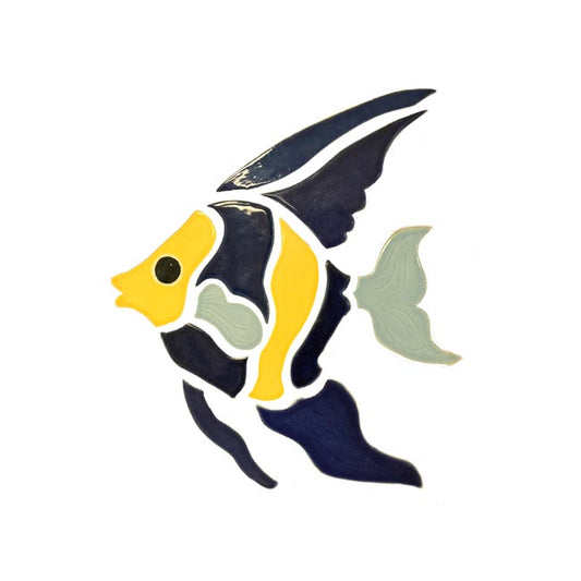 Fujiwa Coral Fish watermark pool mosaic