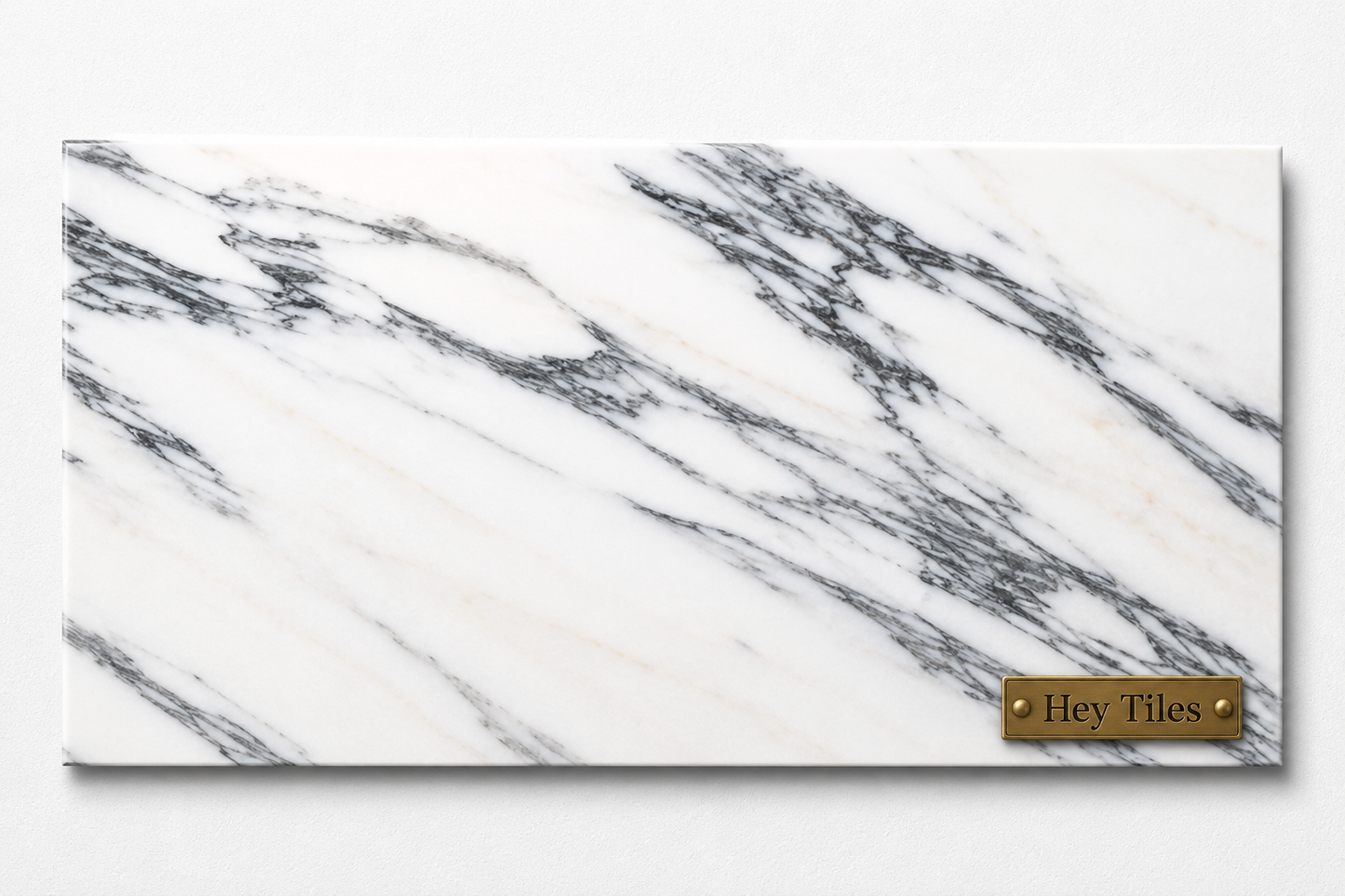 12x24 x 3/8  Arabescato Deluxe Italian Marble Tile