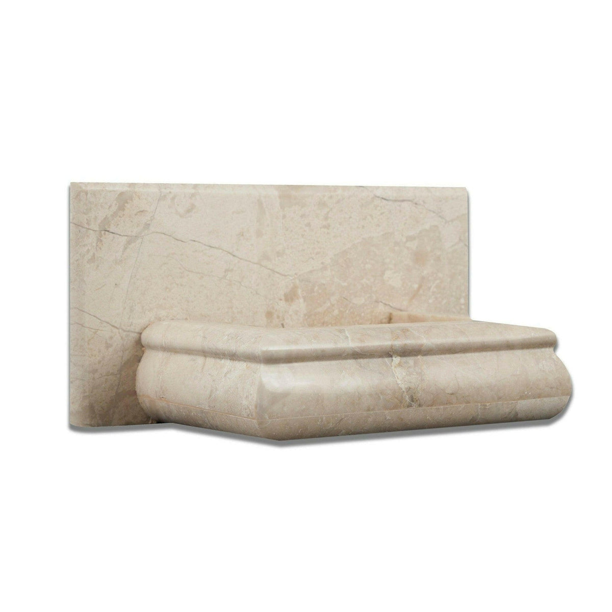 Diano Royal honed soap holder alternate angle