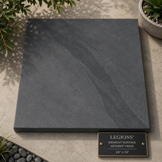24x24 Legions Midnight Montage Arterra Paver