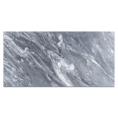 12x24, 3/8 Bardiglio Italian Gray Marble Tile — product image 5
