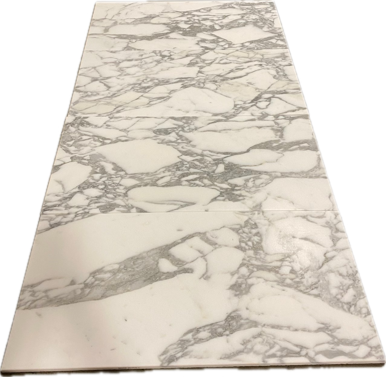 12x12, 3/8 Arabescato Corchia Italian Marble Tile