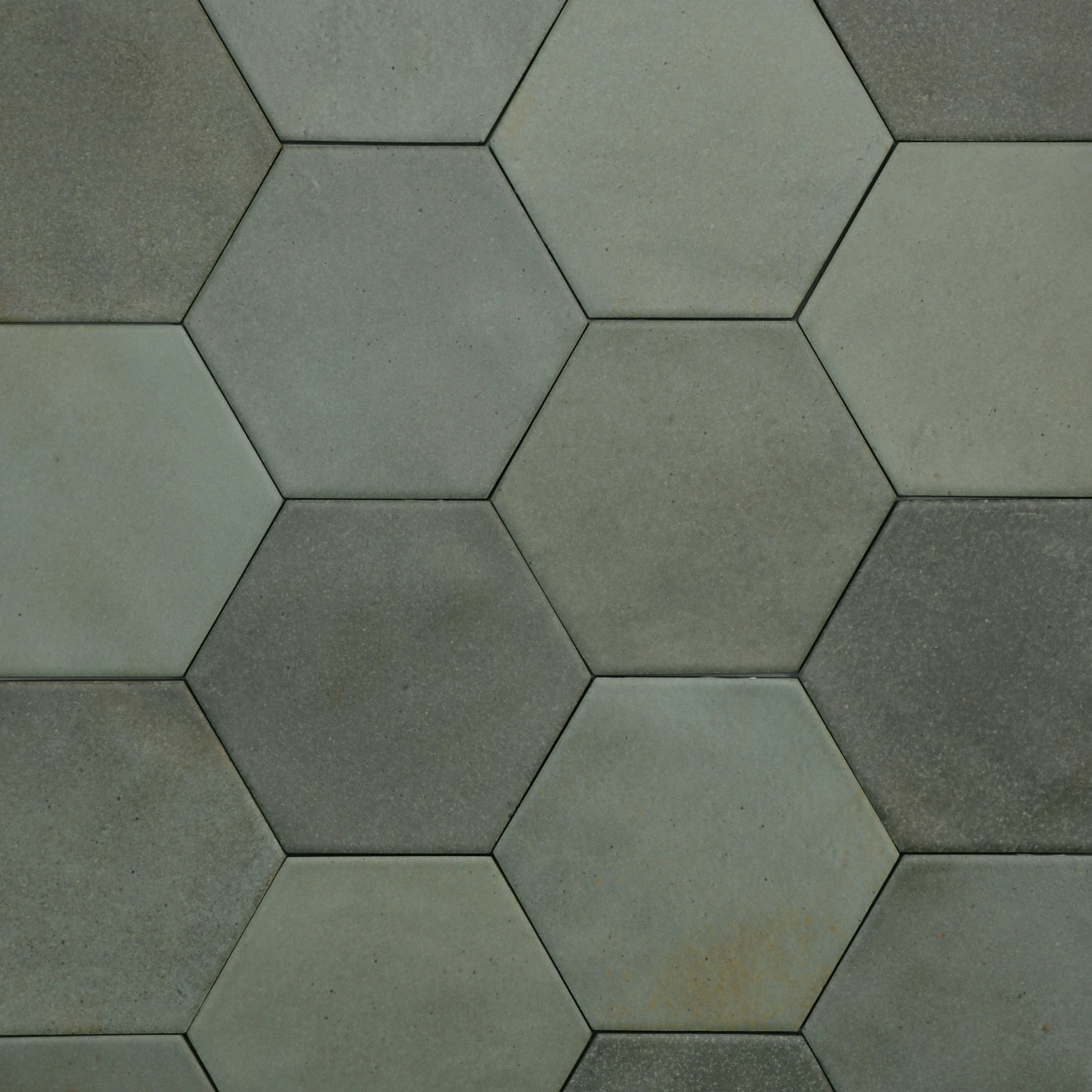 Celine 4" Hexagon Porcelain Floor & Wall Tile in Sage