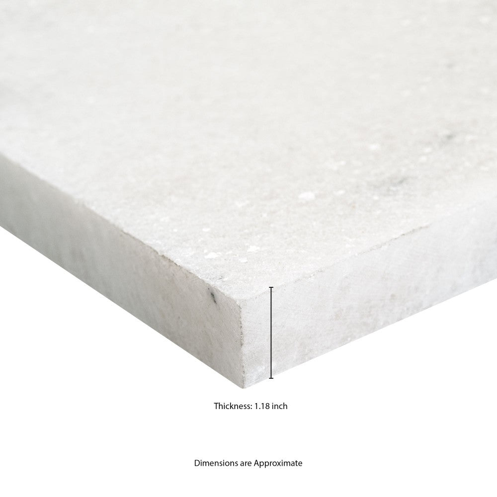 Sierra White Versailles Pattern 16 Sft x 10 Kits Sandblast Paver