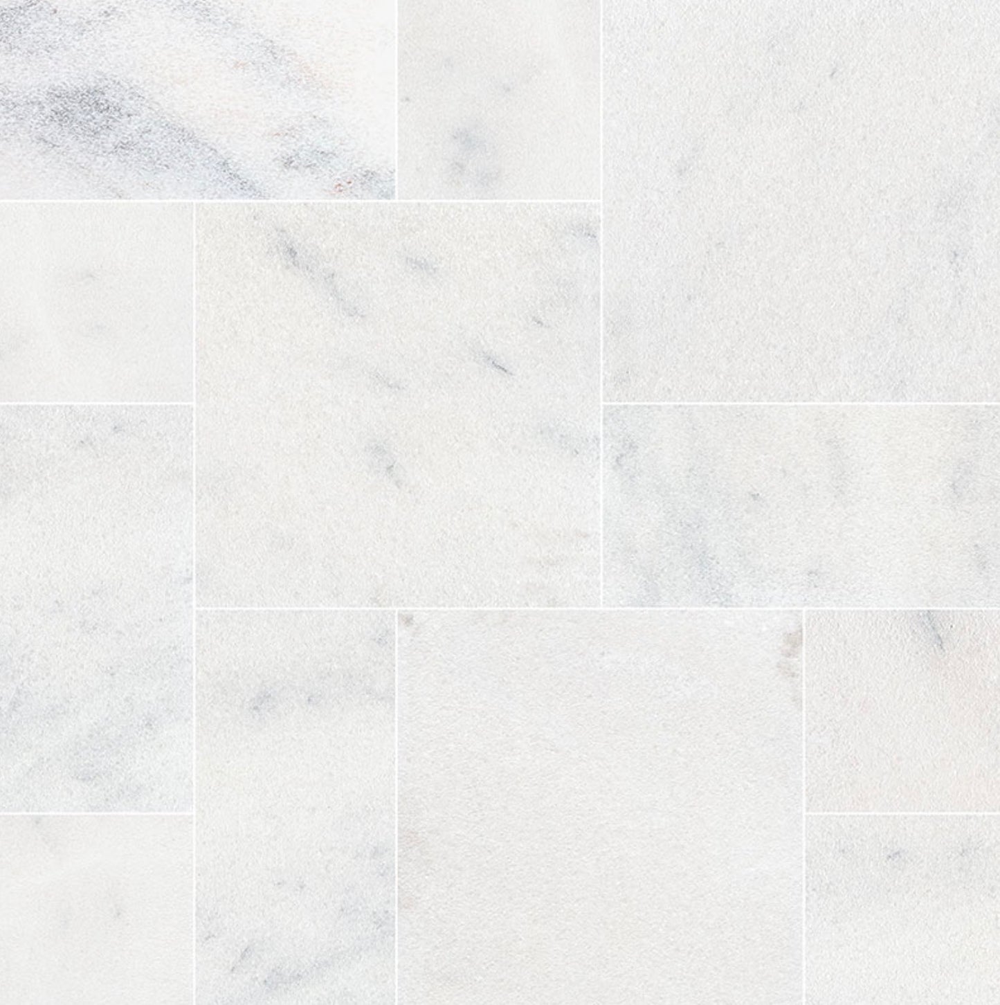 Sierra White Versailles Pattern 16 Sft x 10 Kits Sandblast Paver