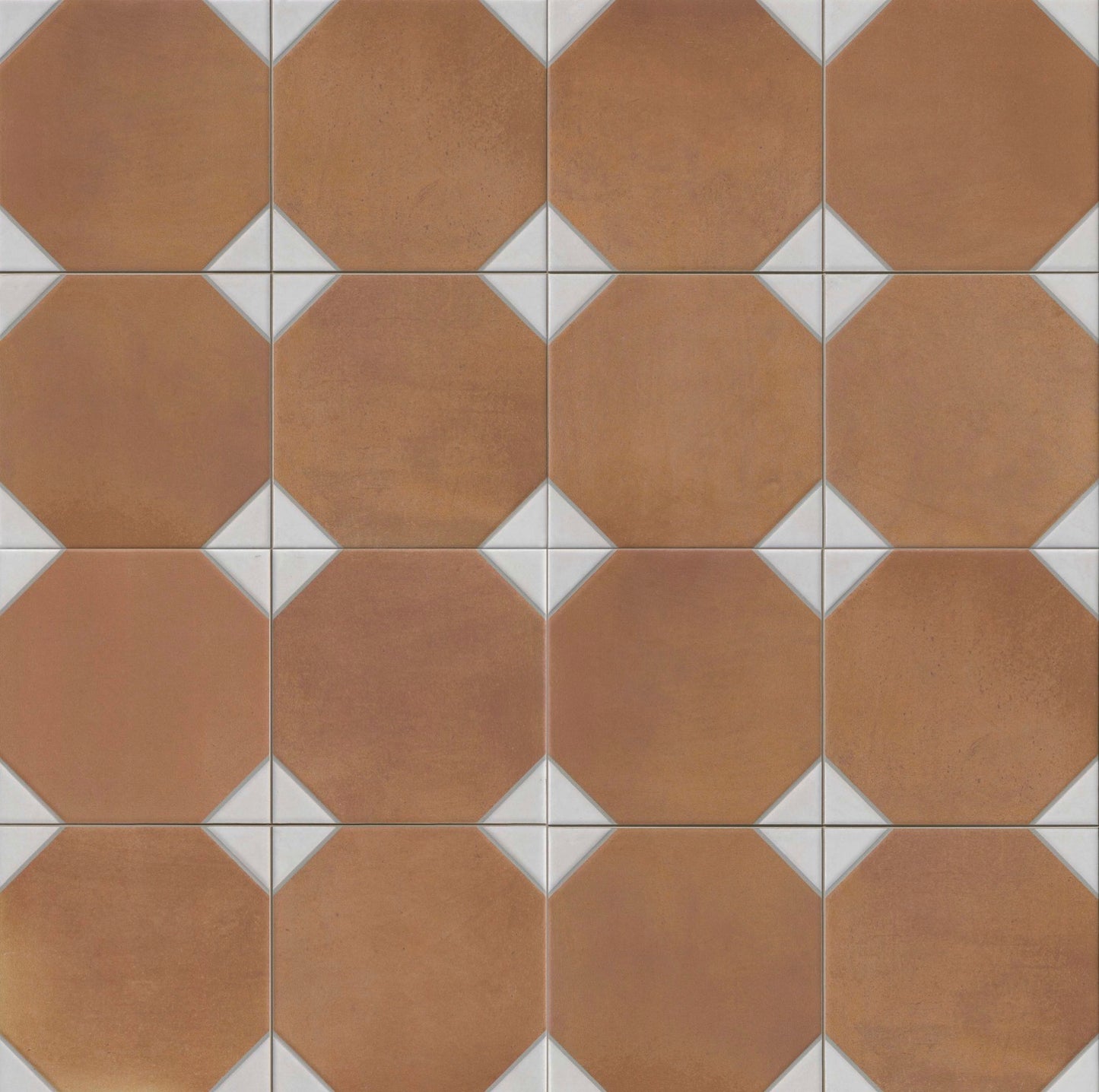 Via Bianchi Cotto 13" x 13" Matte Porcelain Floor and Wall Tile