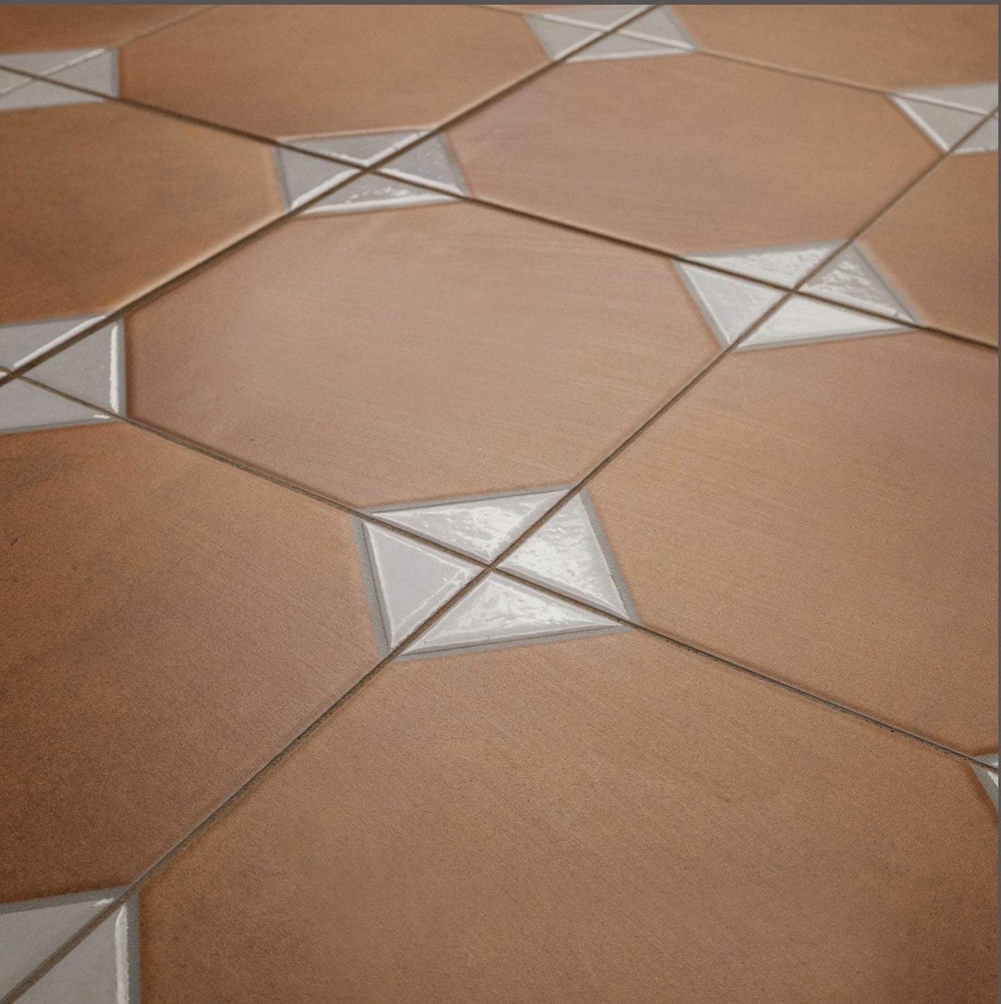 Via Bianchi Cotto 13" x 13" Matte Porcelain Floor and Wall Tile