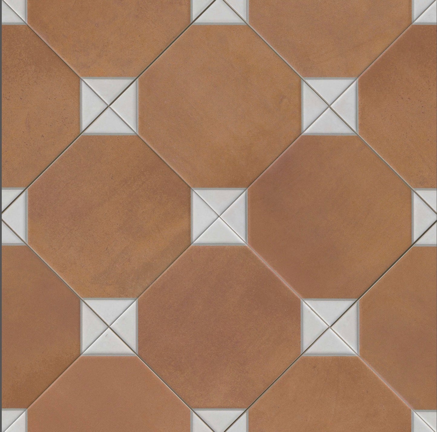 Via Bianchi Cotto 13" x 13" Matte Porcelain Floor and Wall Tile