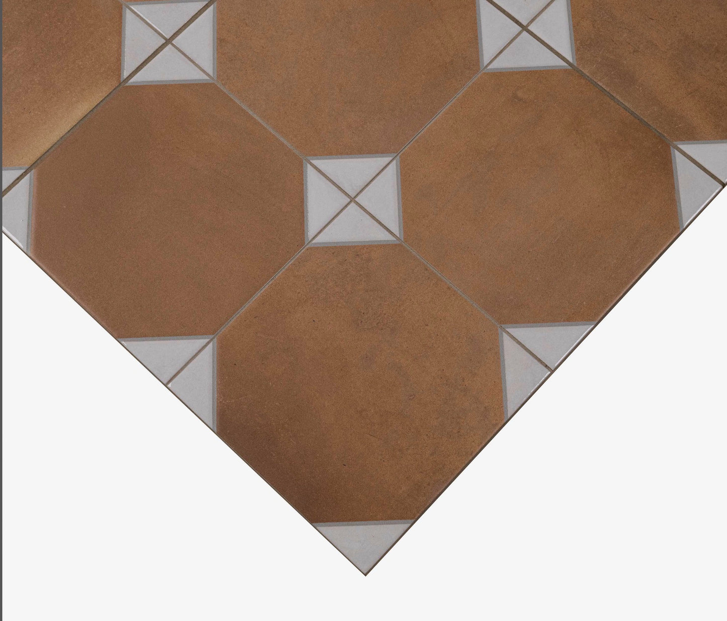 Via Bianchi Cotto 13" x 13" Matte Porcelain Floor and Wall Tile