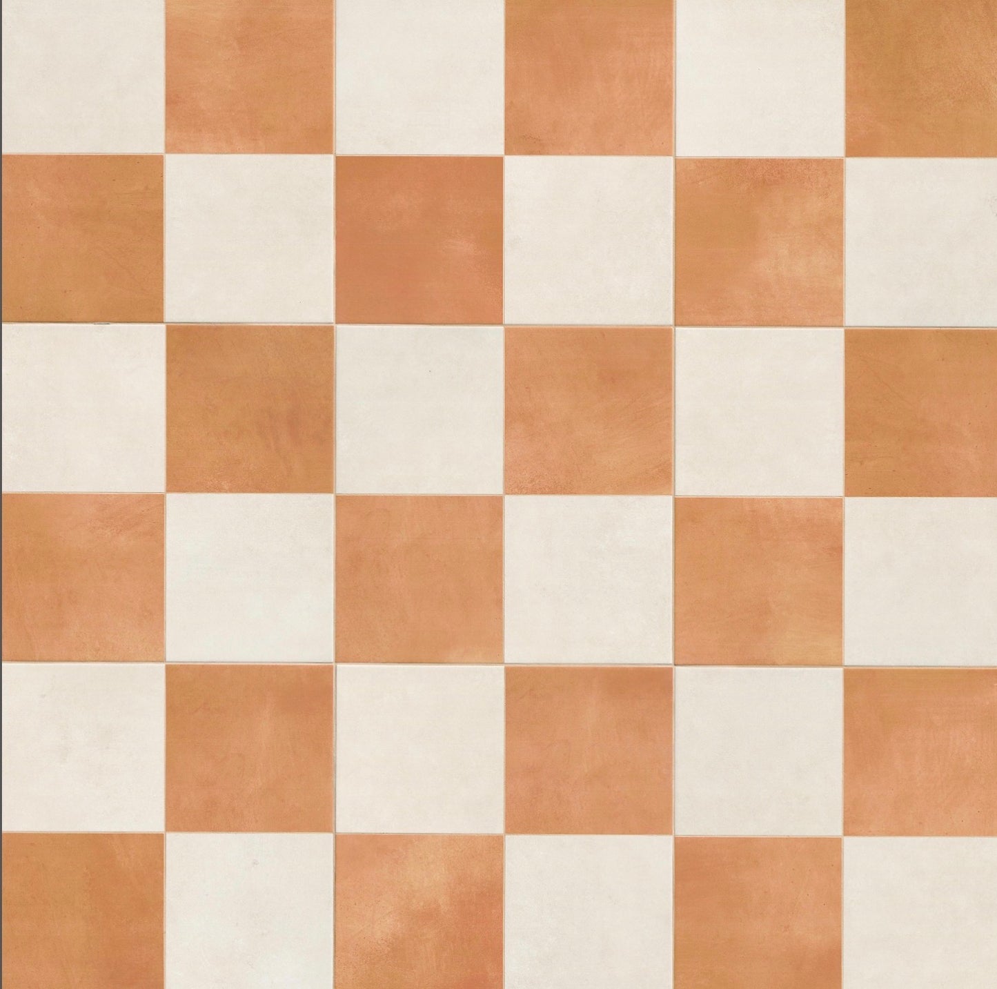 Terra Bianco Grid 17" x 17" Matte Porcelain Floor &amp; Wall Tile