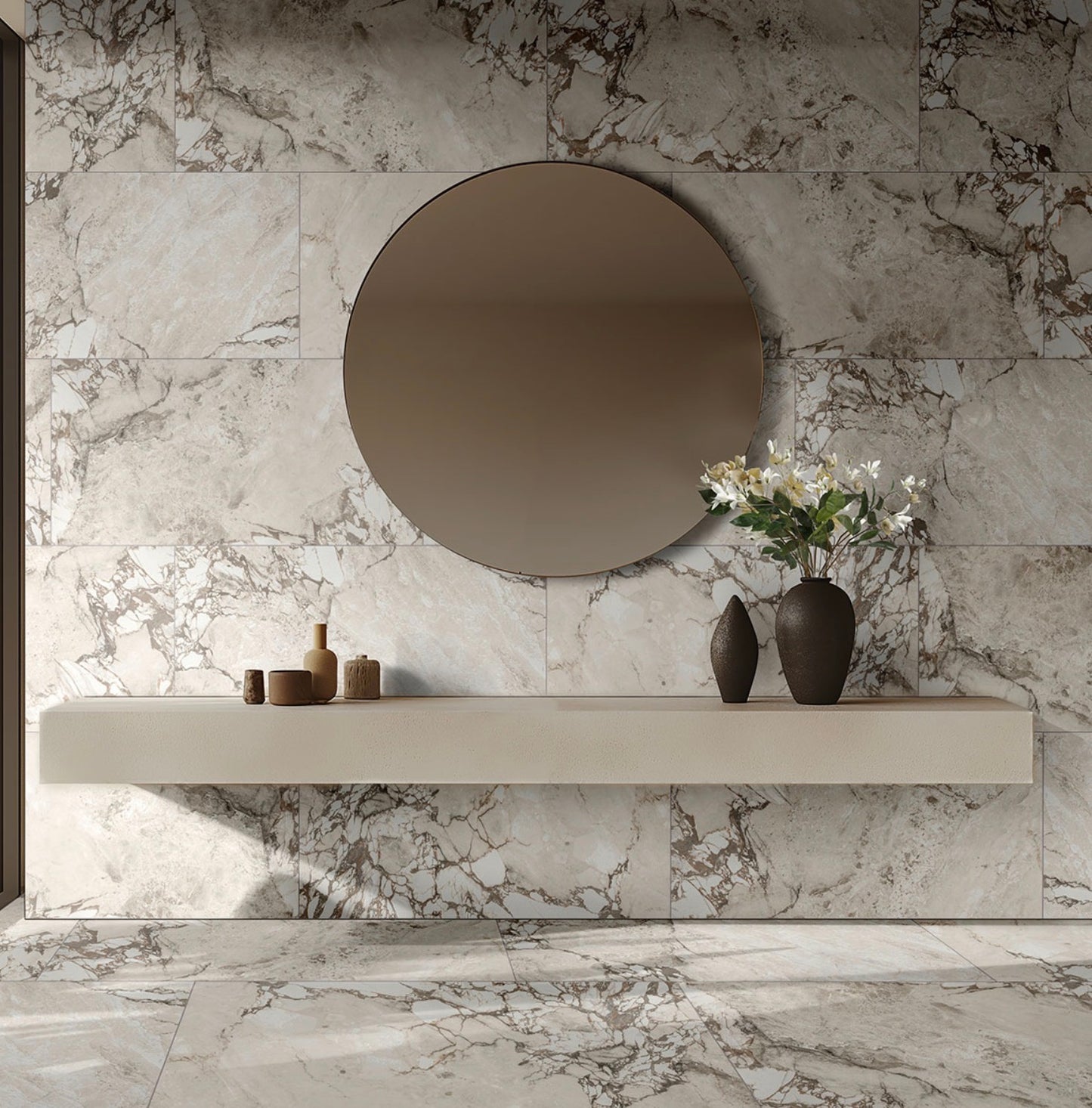 Via Stazione  24" x 48" Matte Porcelain Floor & Wall Tile