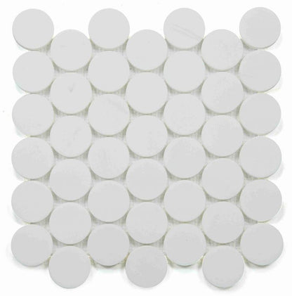 Penny Marble Large Dolomite Honed 2 x 2 11.75 x 12 — product image 4