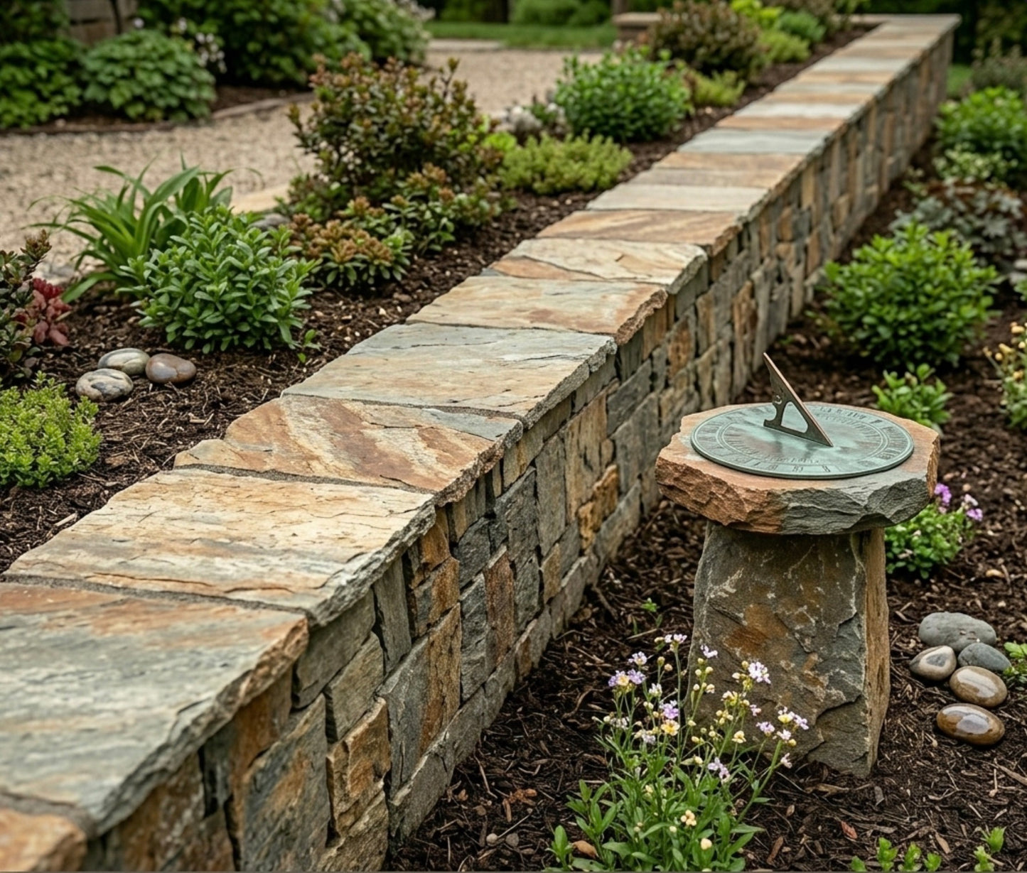 16x24 Grand Canyon Peak Column Cap & Wall Cap, Double Sided Chiseled Edge