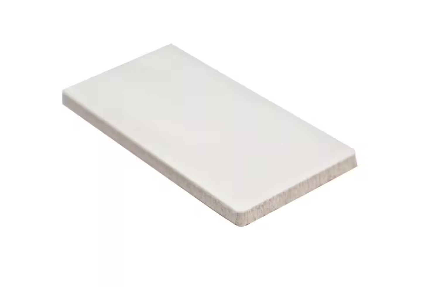 Divine Whisper White 3" x 6" Glossy Ceramic Subway Tile