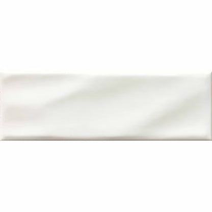 Divine Whisper White 4" x 12" Handcrafted-Style Glazed Ceramic Subway Tile — product image 3