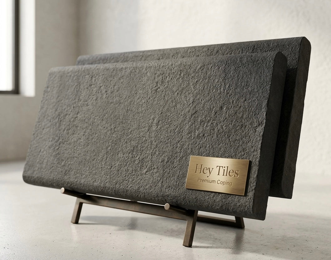 Mountain Bluestone Coping 12x24x2"  Dual Finish Flamed
