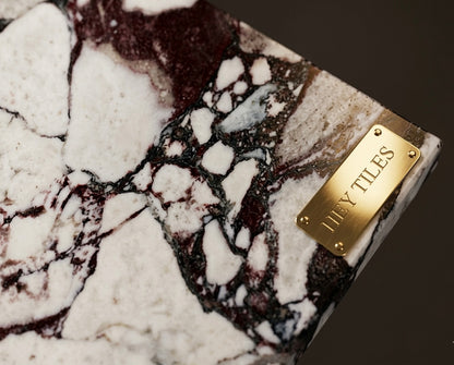 4x12 Calaacatta Violet Purple Marble Tile — product image 4