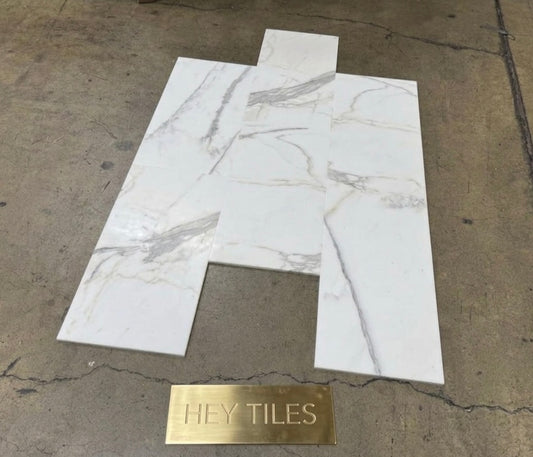 12x24 Calacatta Gold Italiano Marble Tile