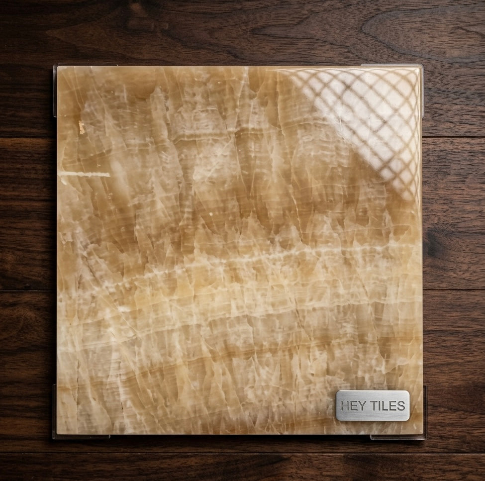 Honey Onyx Tile 12x12 3/8 Polished