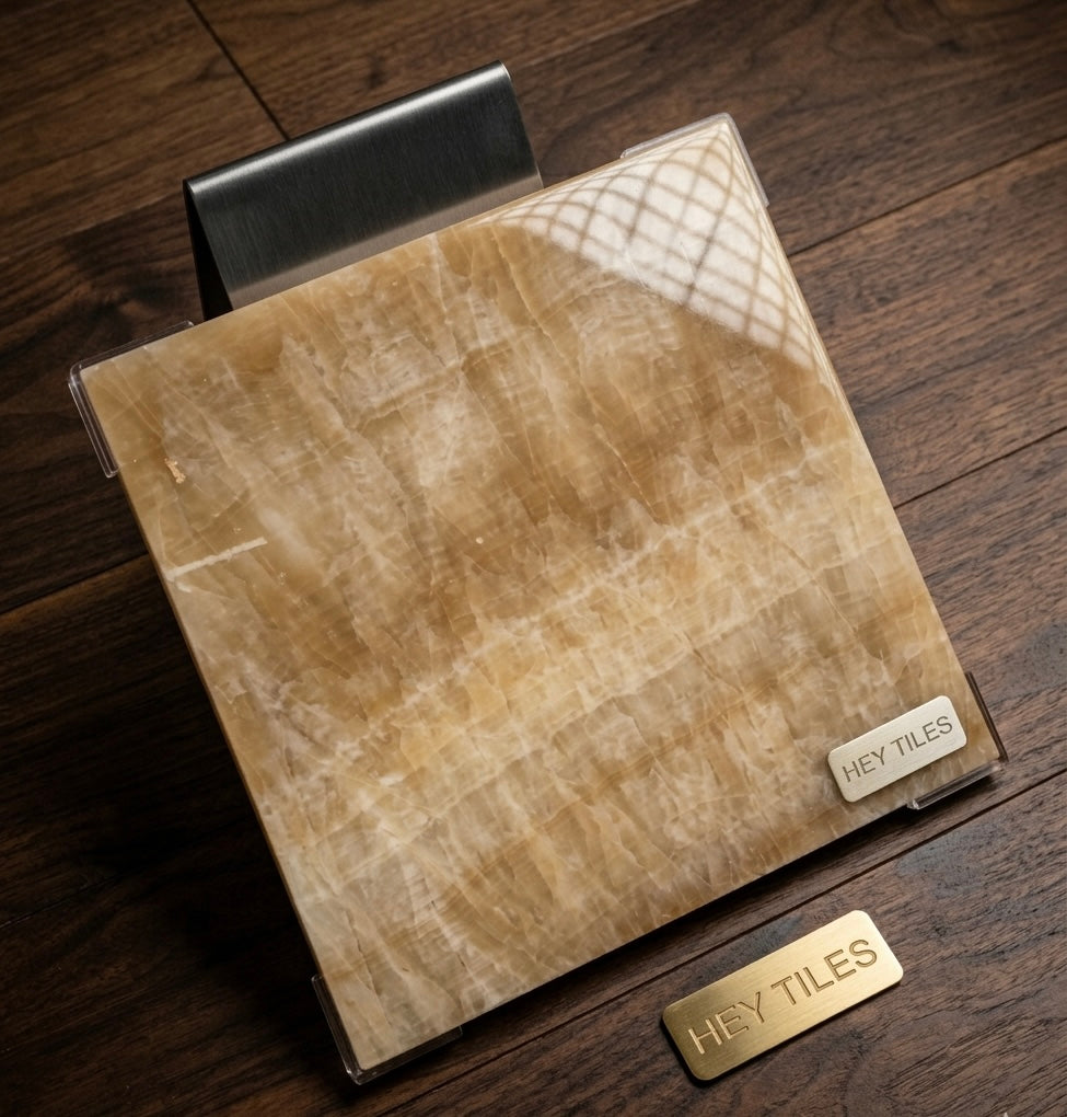 Honey Onyx Tile 12x12 3/8 Polished
