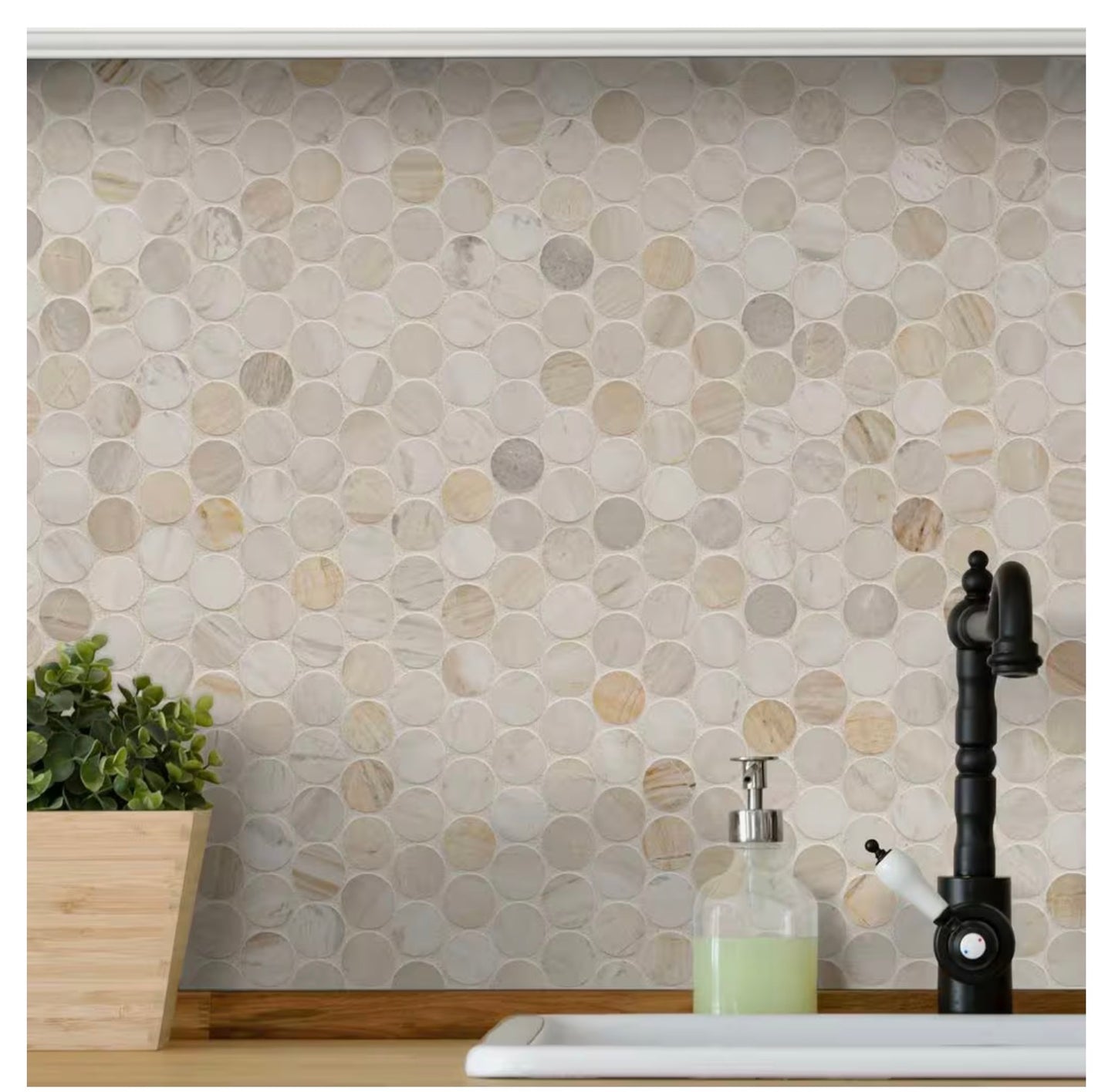 MSI Athena Gold Penny-Round Honed