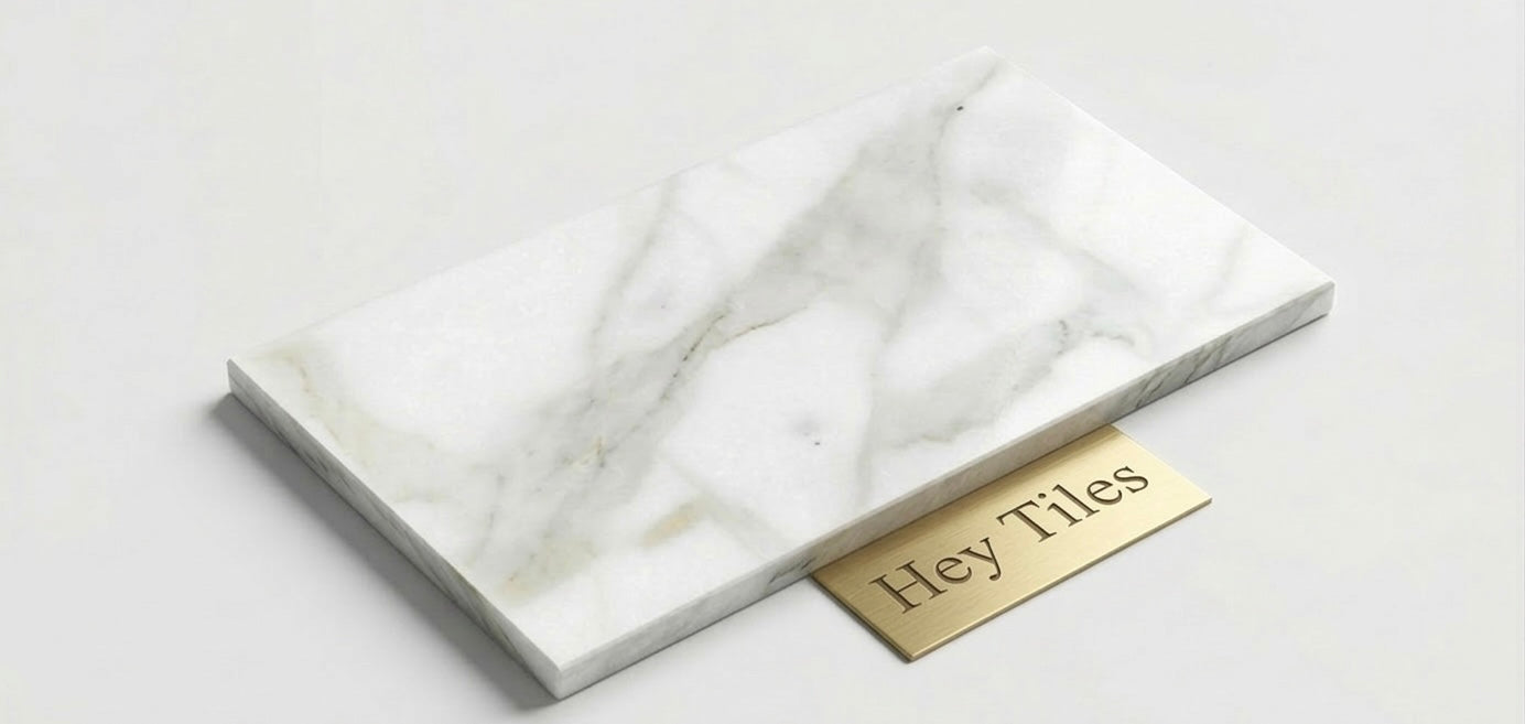 Tuscan 3X6 Calacatta Gold Premium Italian Marble Tile