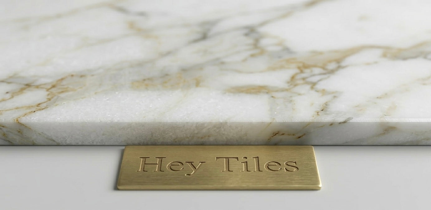 Tuscan 3X6 Calacatta Gold Premium Italian Marble Tile