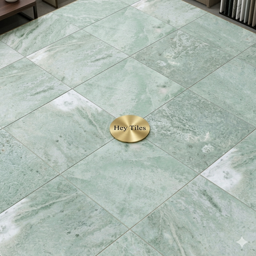 12x12 Ming Green Classico Marble, 3/8