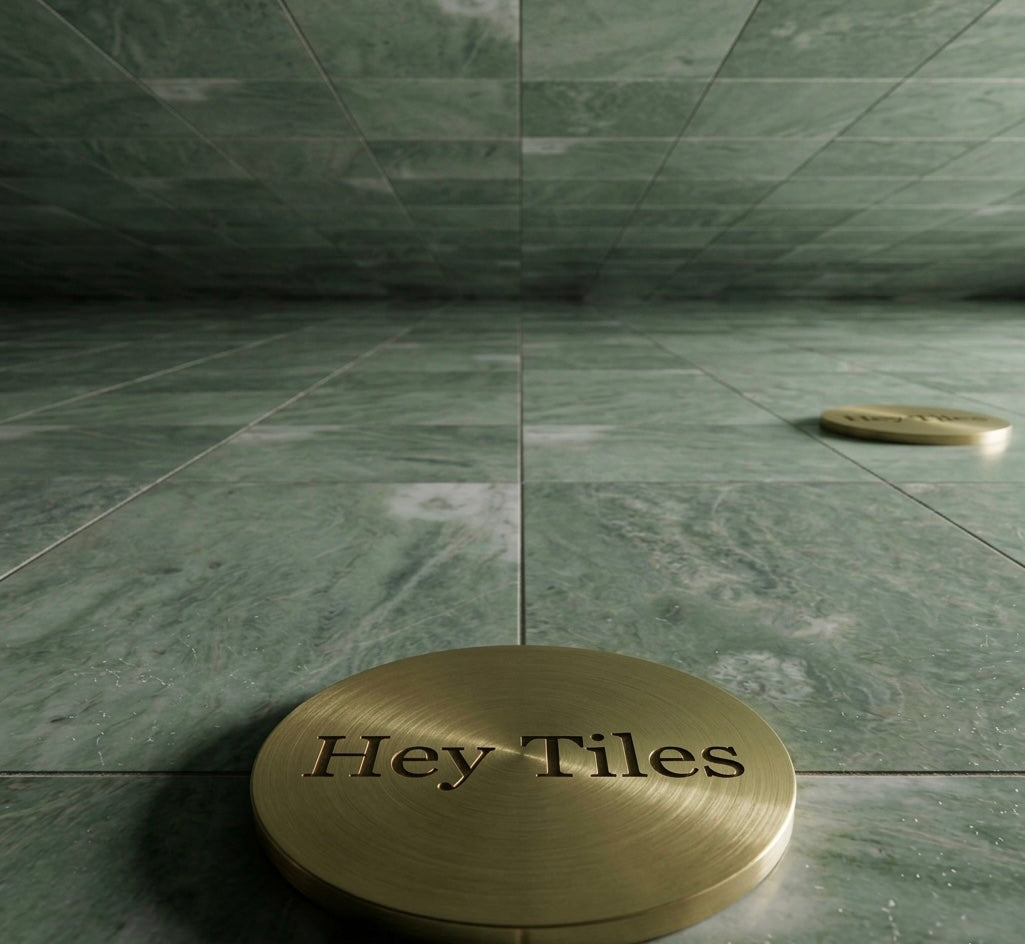 12x12 Ming Green Classico Marble, 3/8