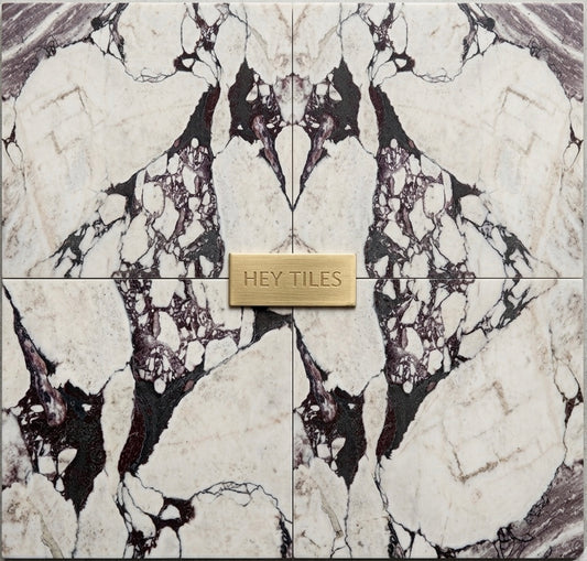 12x12 Calacatta Violet Purple Marble Tile
