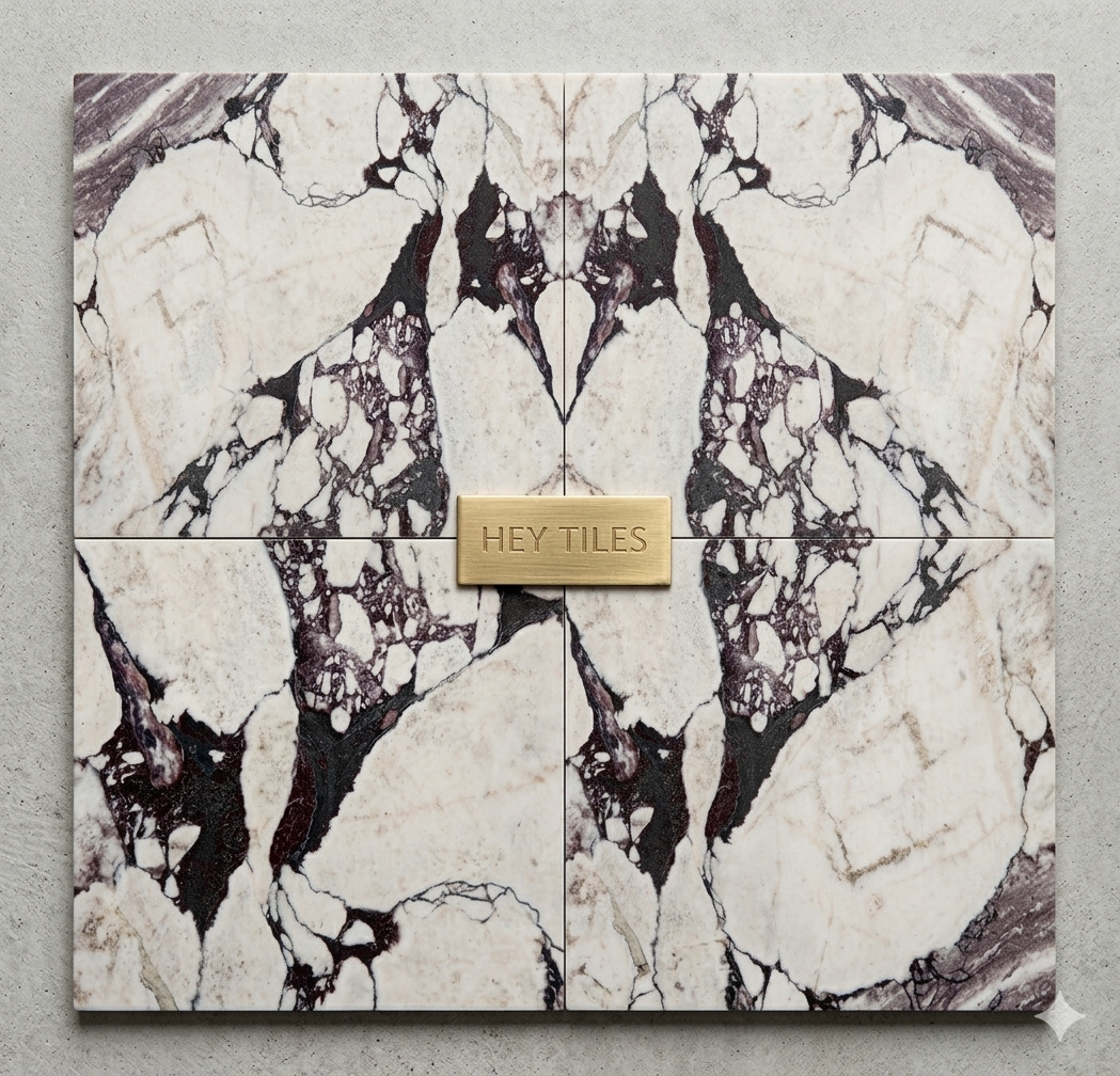 Calacatta Violet Purple Marble Tile 12x24