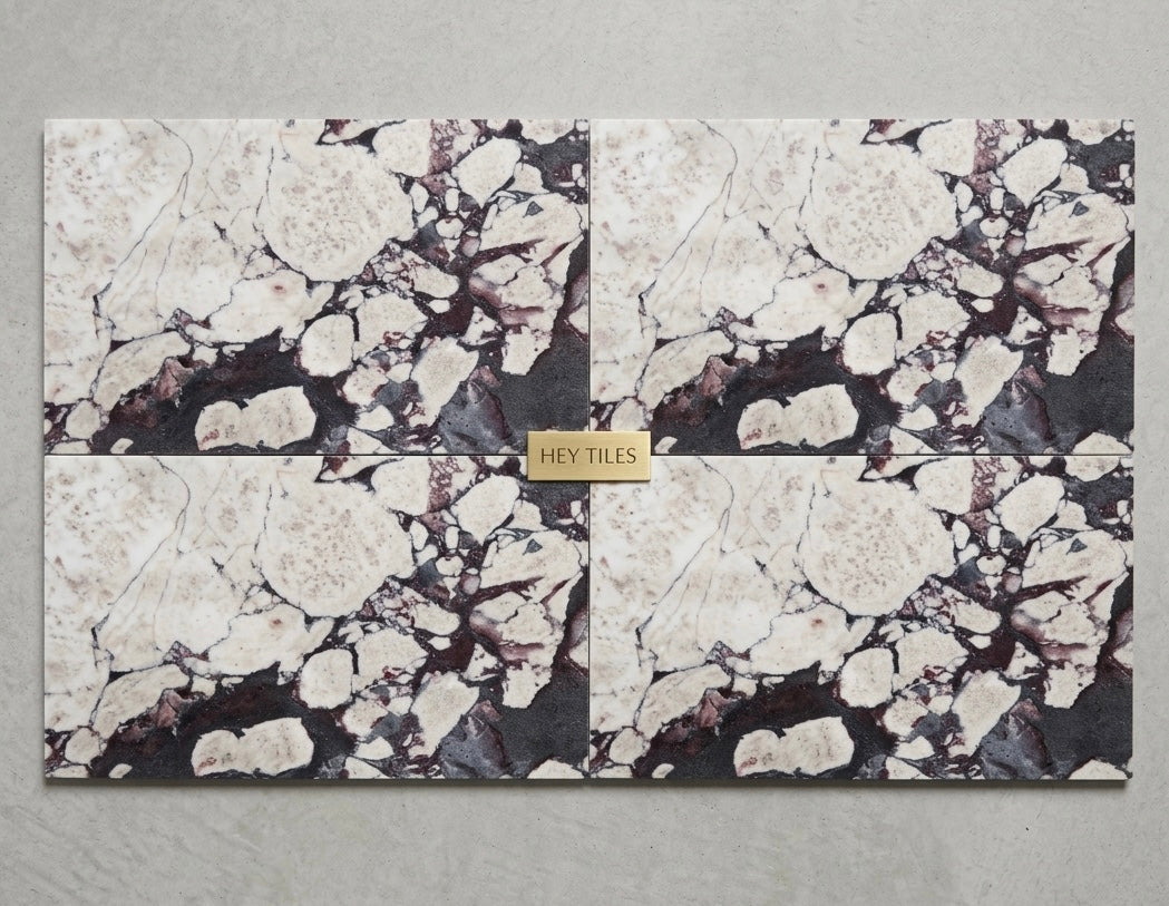 Calacatta Violet Purple Marble Tile 12x24