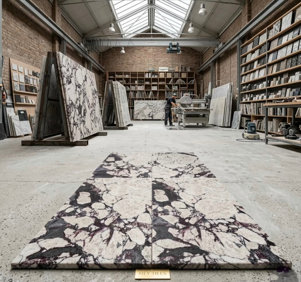 Calacatta Violet Purple Marble Tile 12x24