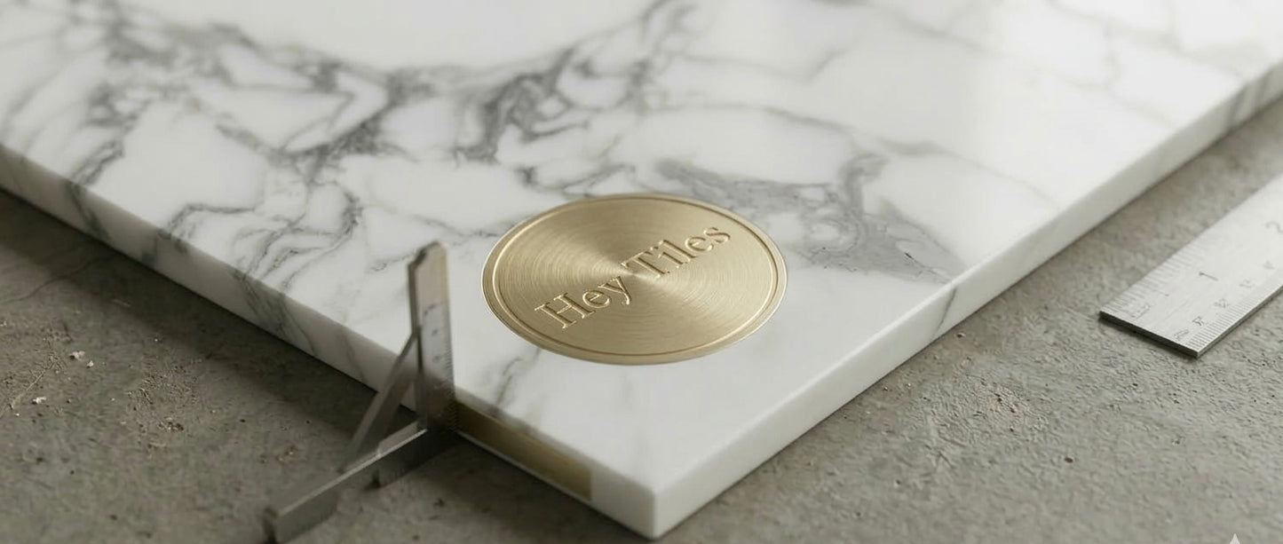 12x24 x 3/8  Arabescato Deluxe Italian Marble Tile