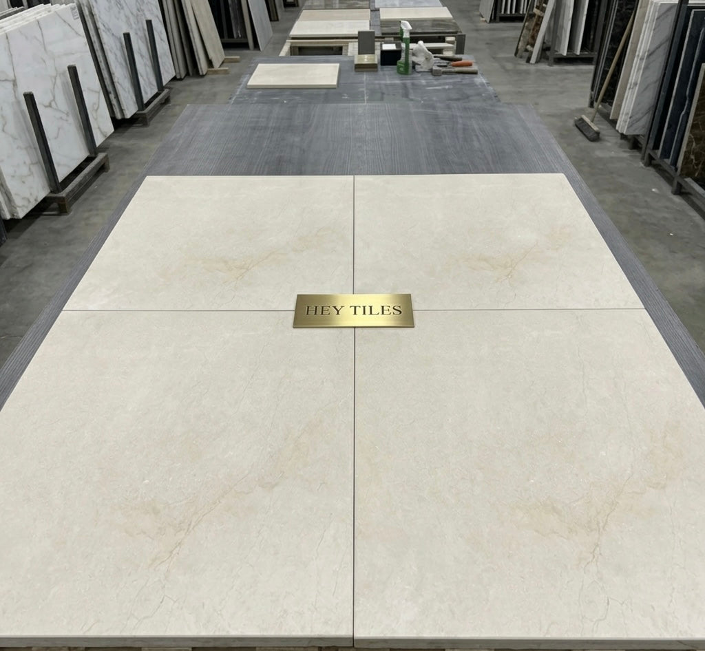 Premium 24x24 Alicante Crema Marfil Marble Tile (Spanish Natural Stone)